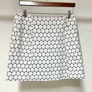 J.Crew Factory Circle Pattern Skirt